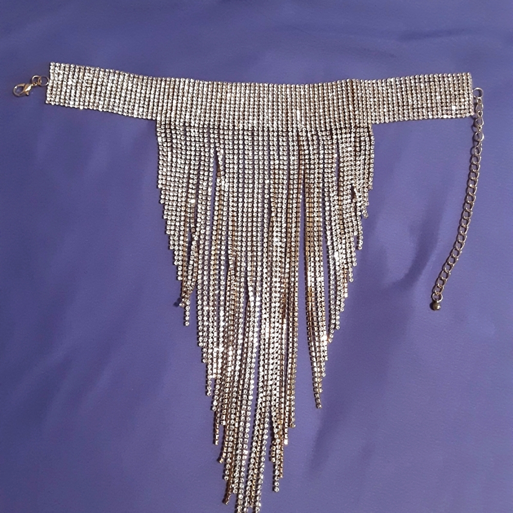 Necklace two colors silver & gold